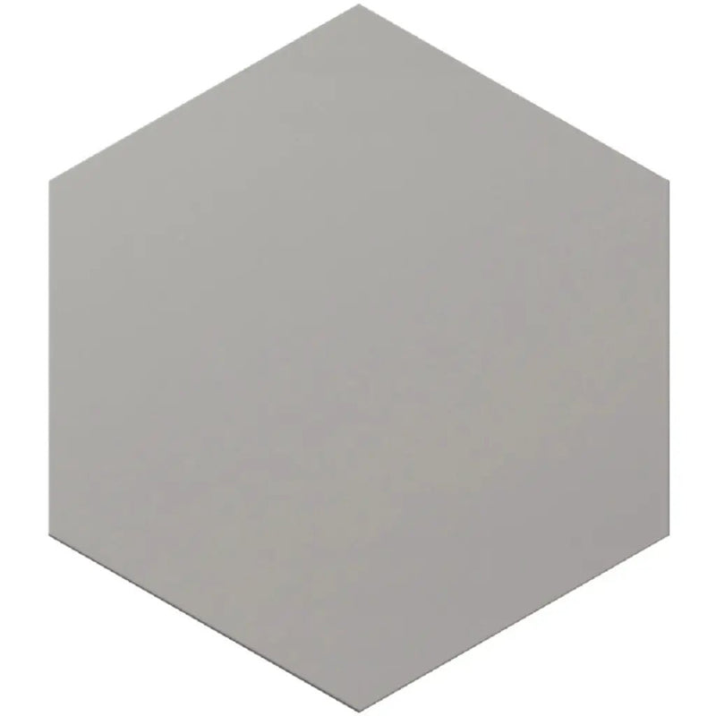Dark Gray 8x9 Matte Hexagon Porcelain Tile (25 pack, 9.93 sq ft/case) by Apollo Tile