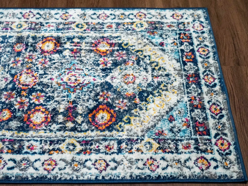 Tigrim 2307 Navy Rug - Clearance by Boutique Rugs