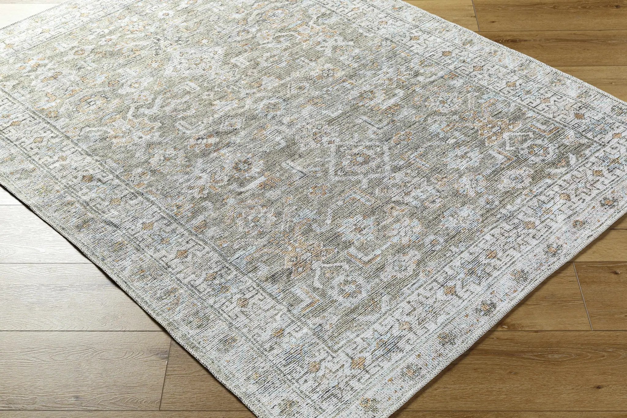 Darling Machine Woven Becki Owens x LIVABLISS BODA-2301 Washable Area Rug by Boutique Rugs