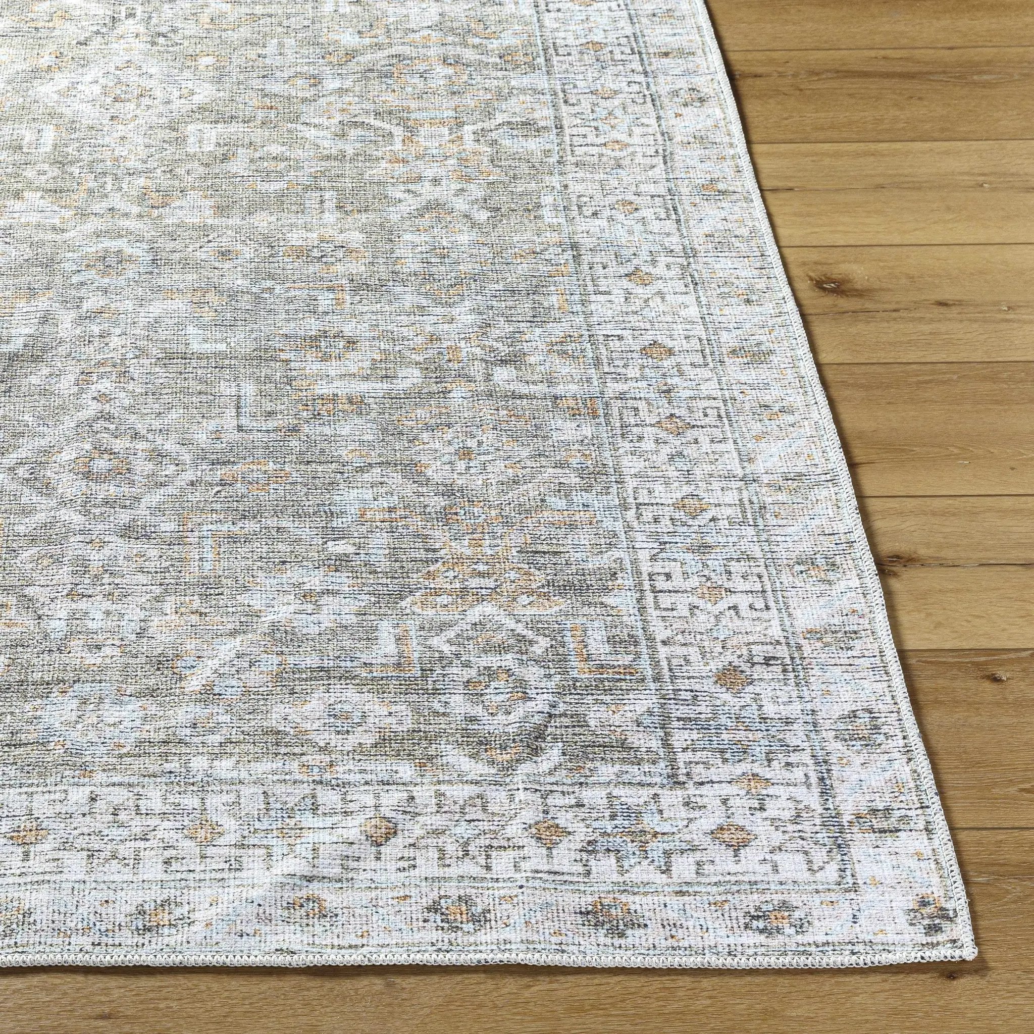 Darling Machine Woven Becki Owens x LIVABLISS BODA-2301 Washable Area Rug by Boutique Rugs