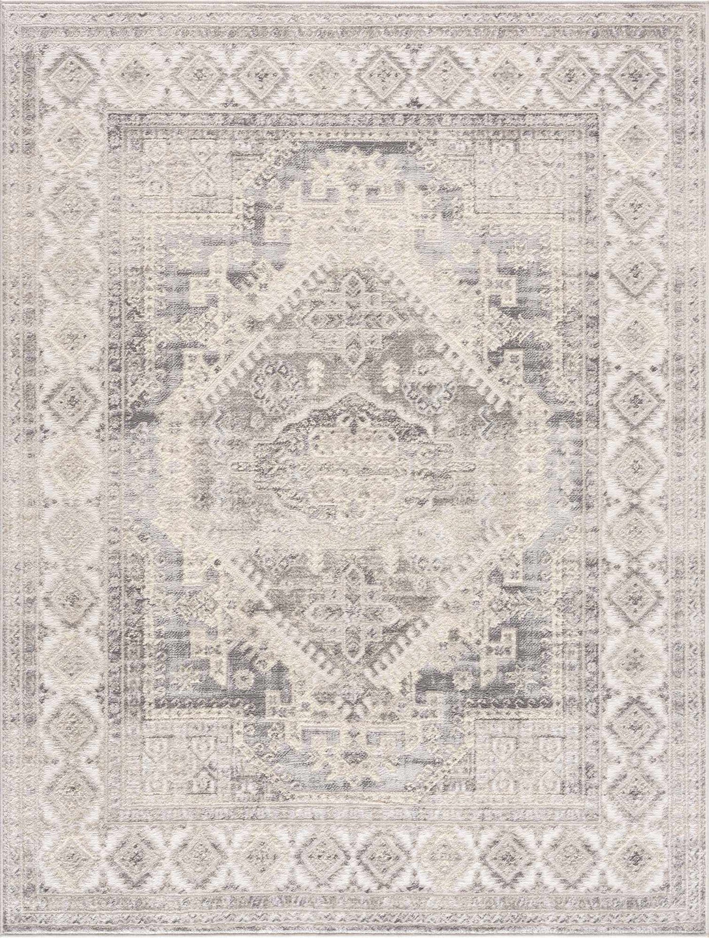 Brend Taupe Medallion Area Rug - Clearance by Boutique Rugs