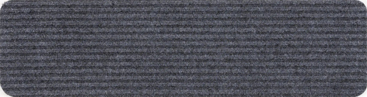 Basic Stair Tread Rugs, Light Gray by Hauteloom
