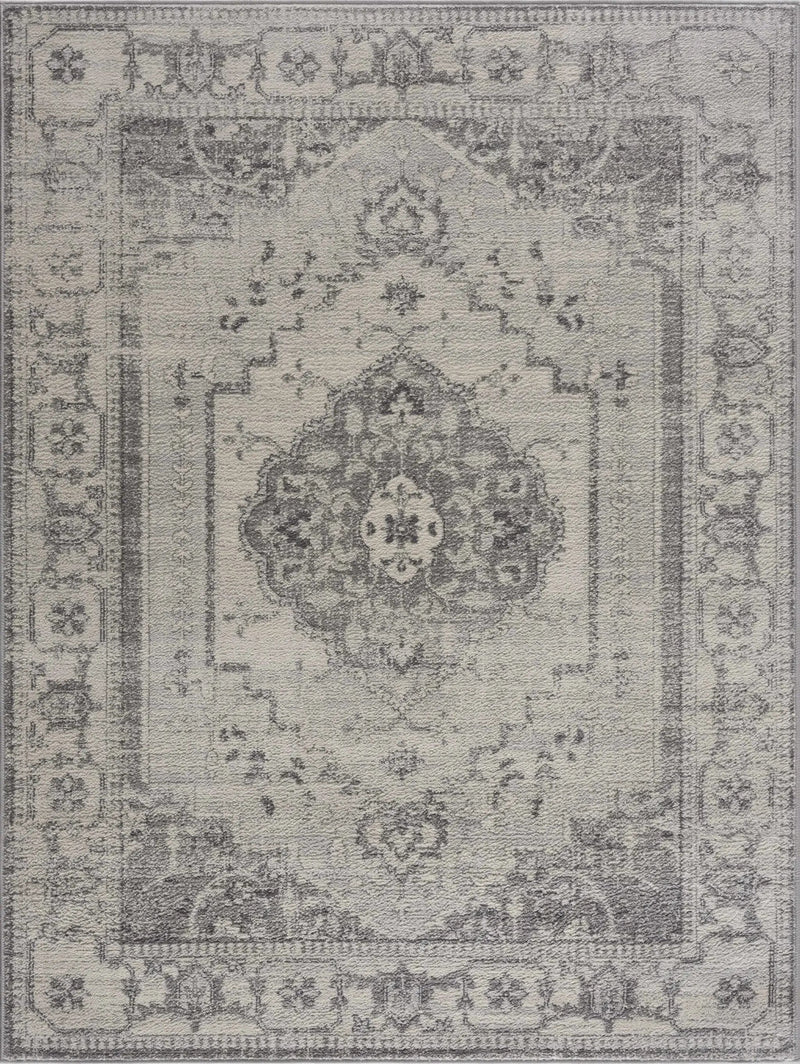 Tigried Ivory & Gray 2315 Area Rug - Clearance by Boutique Rugs