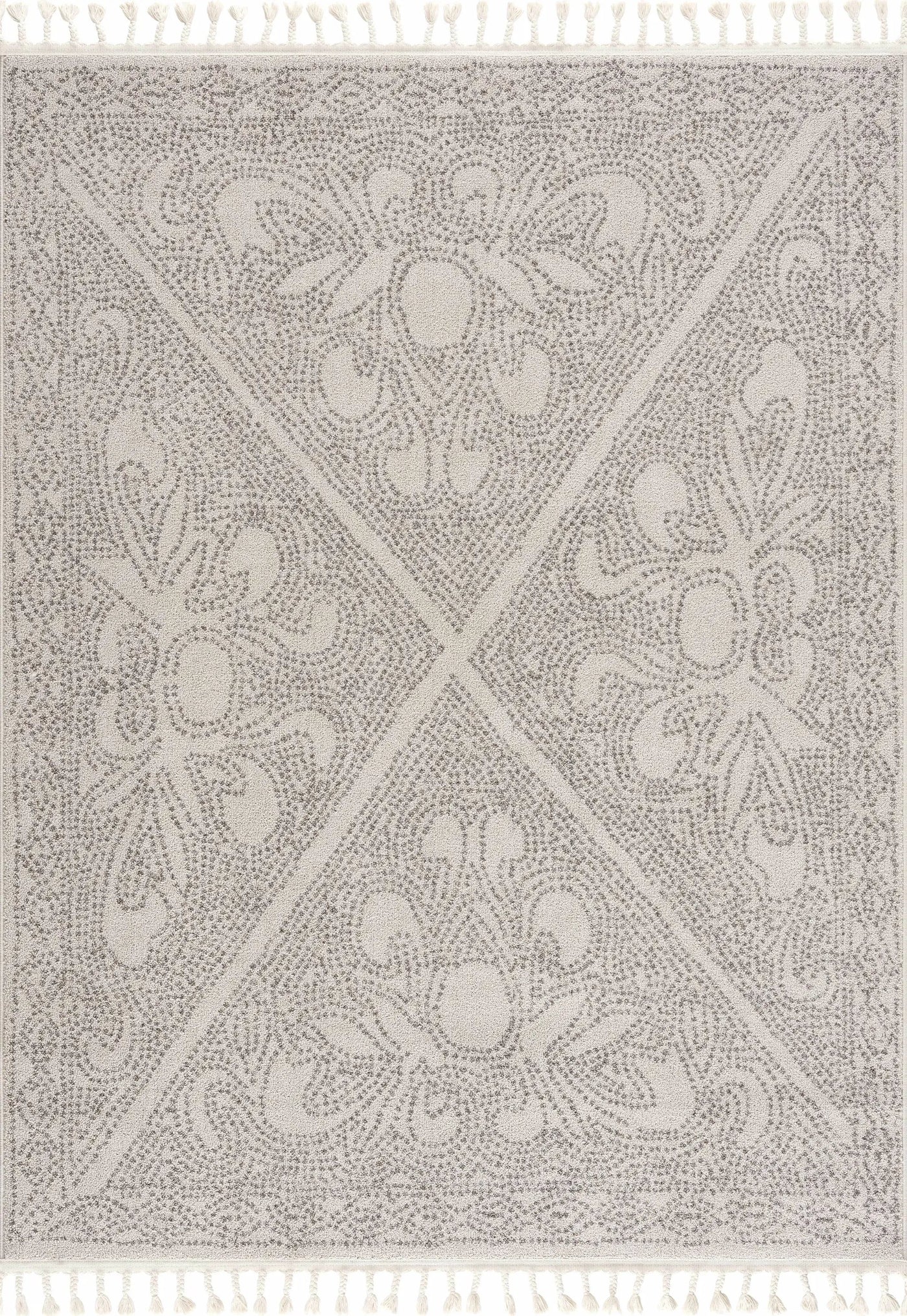 Birdwood Cream & Brown Area Rug by Boutique Rugs