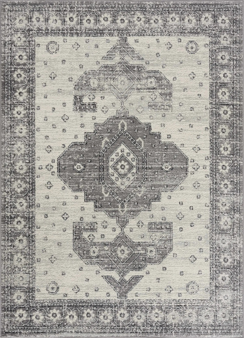 Marash 4605 Gray Area Carpet - Clearance by Boutique Rugs