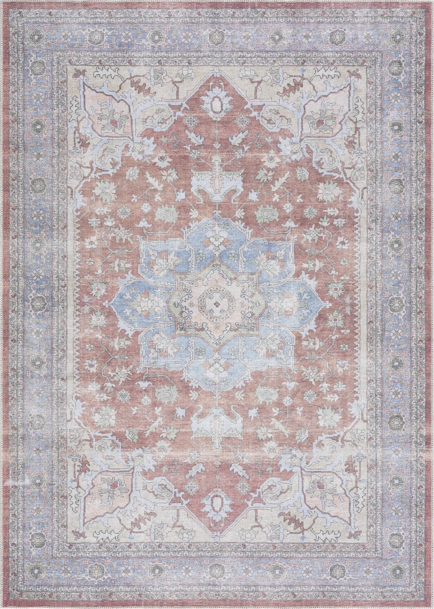 Brown Bagamanoc Medallion @Area Rug - Clearance by Boutique Rugs