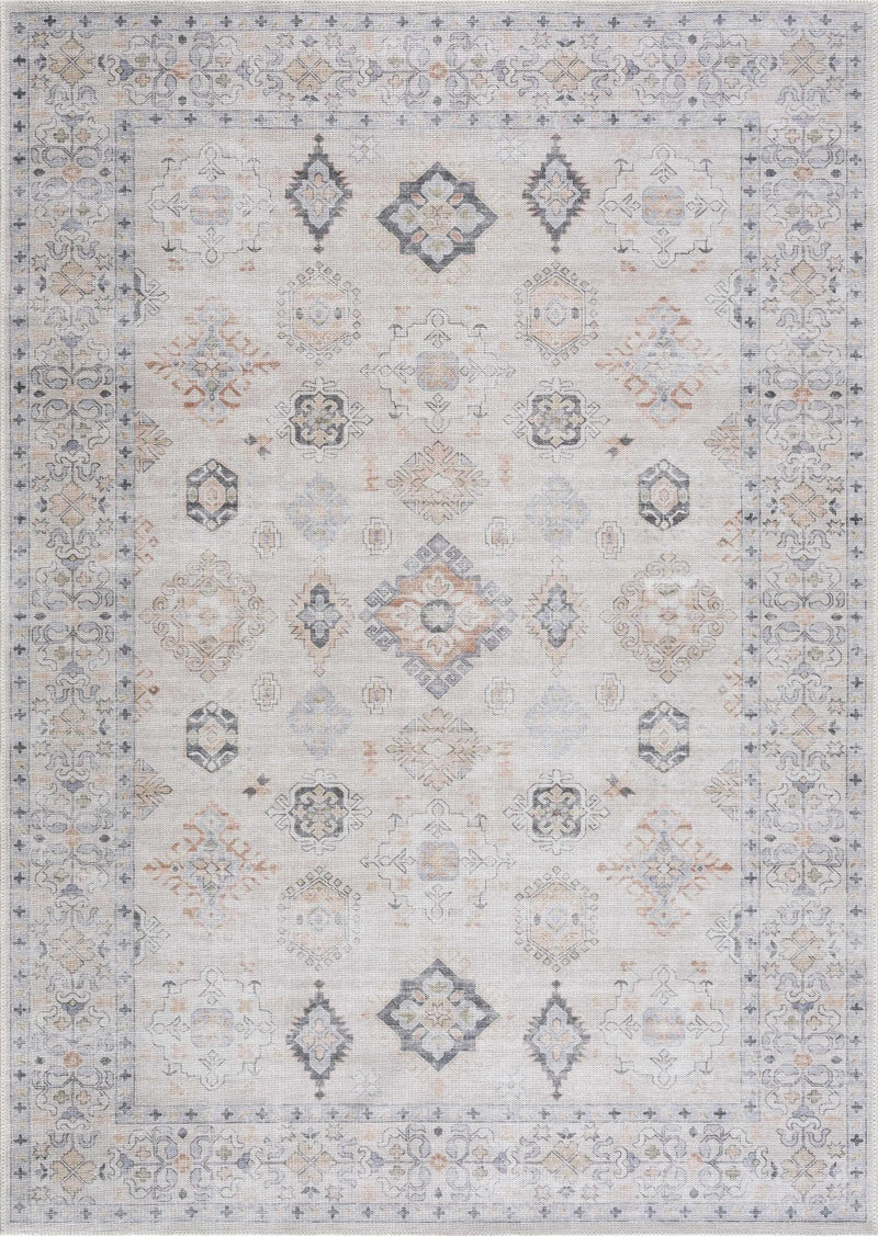 Beige Beckett Washable Rug - Clearance by Boutique Rugs
