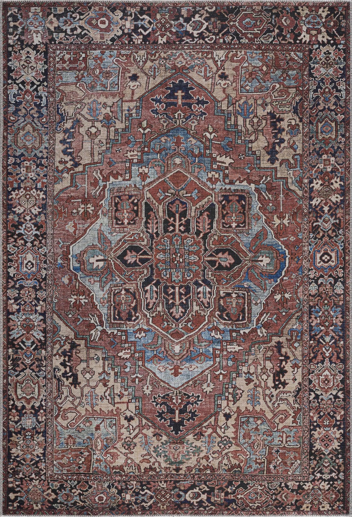 Neyland Washable Area Rug by Hauteloom