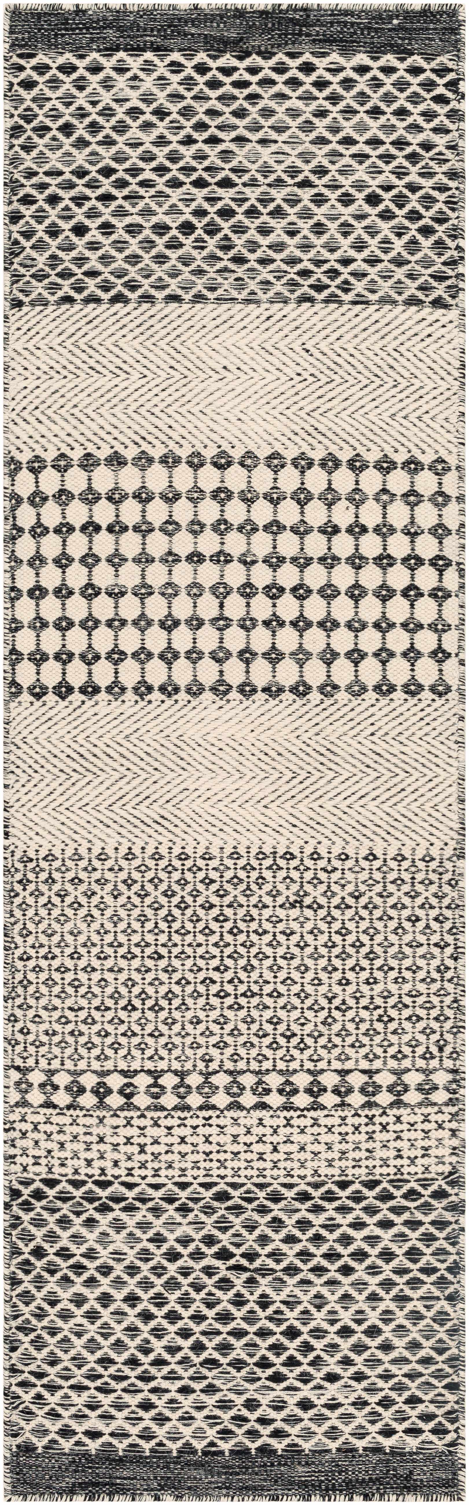 Tideswell Scandi Boho Wool Carpet by Boutique Rugs