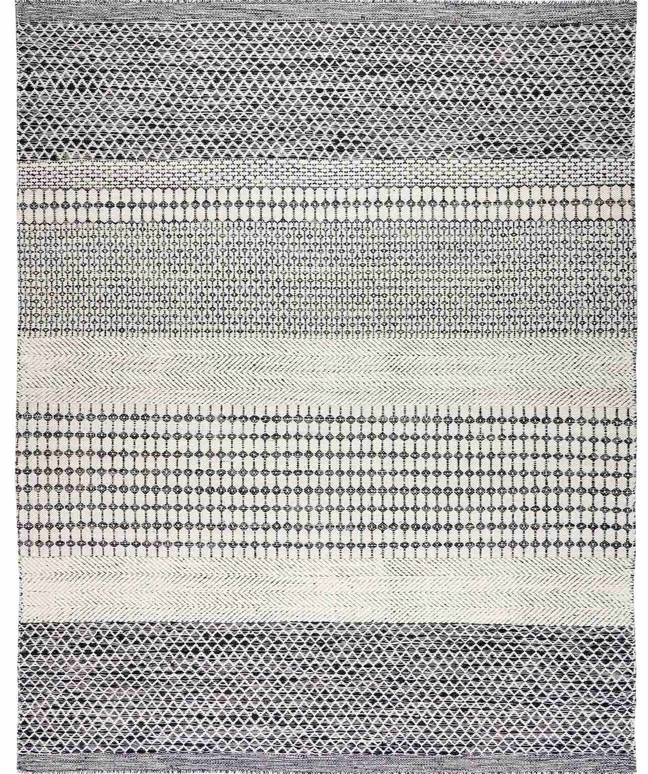 Tideswell Scandi Boho Wool Carpet by Boutique Rugs