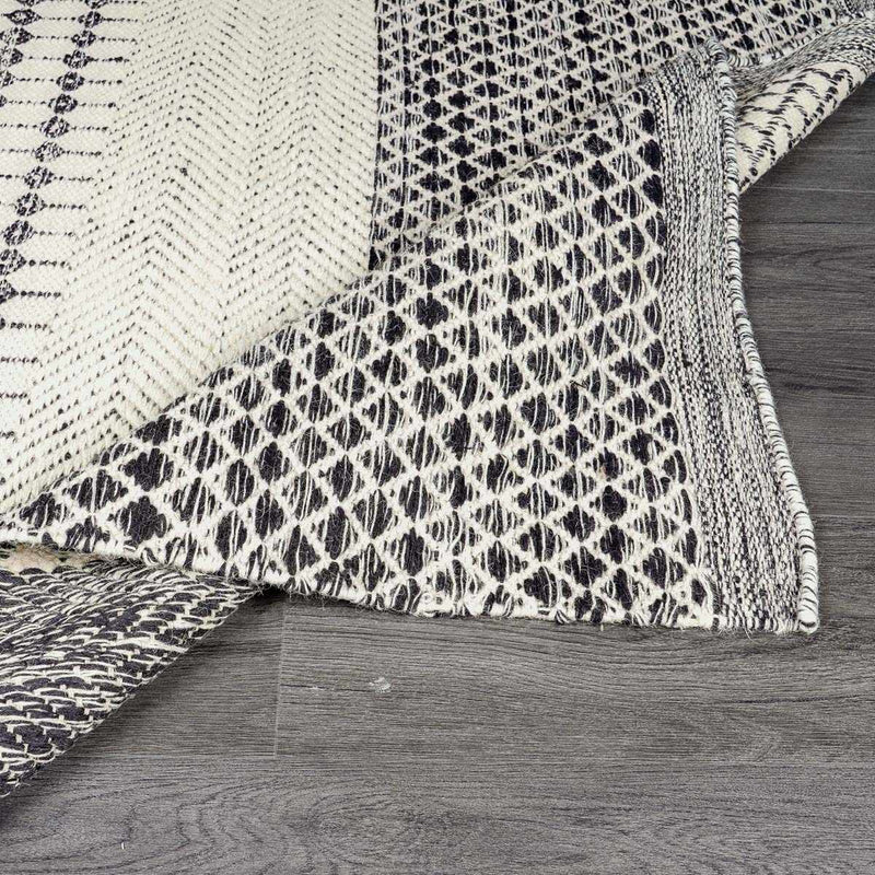 Tideswell Scandi Boho Wool Carpet by Boutique Rugs