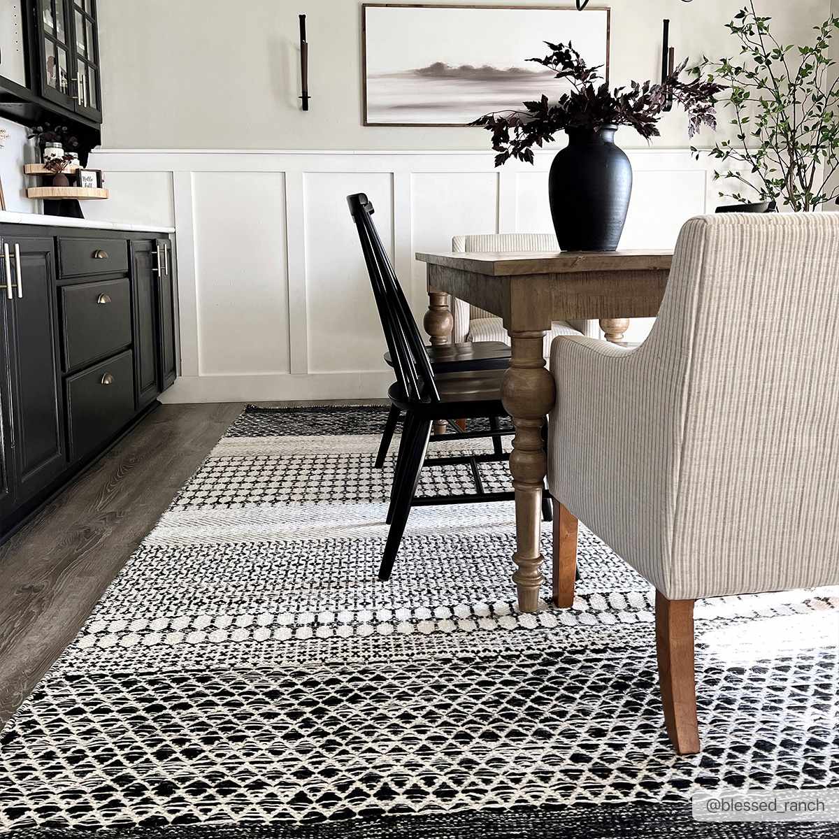 Tideswell Scandi Boho Wool Carpet by Boutique Rugs