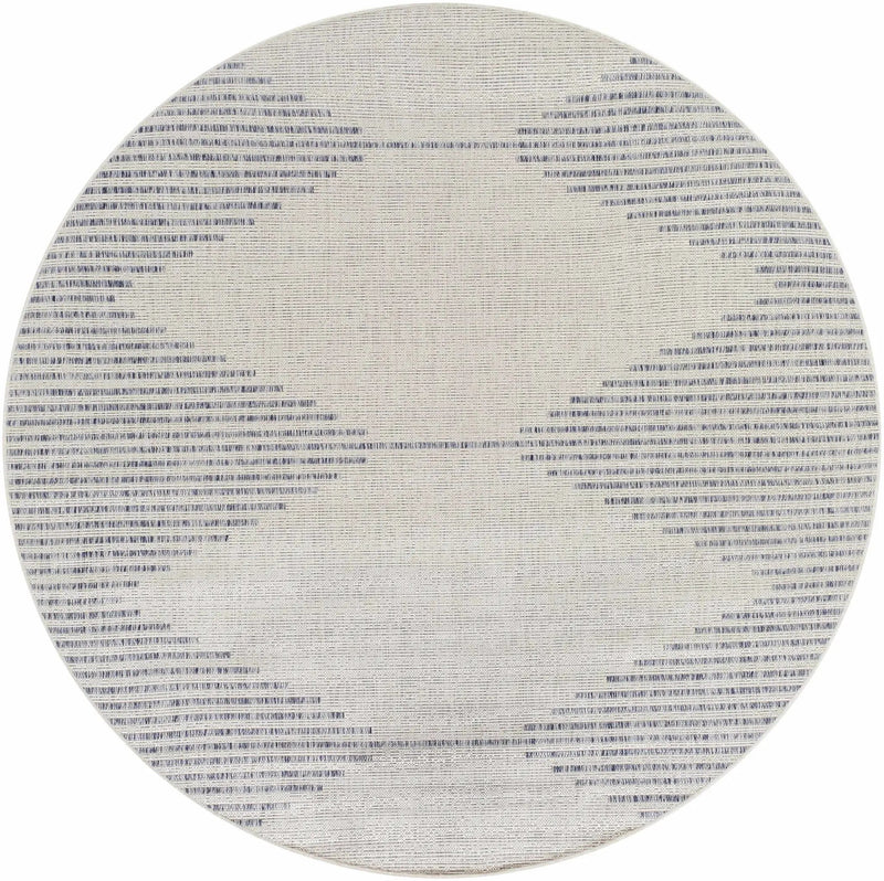 Stephan Gray & Blue Outdoor Rug by Boutique Rugs