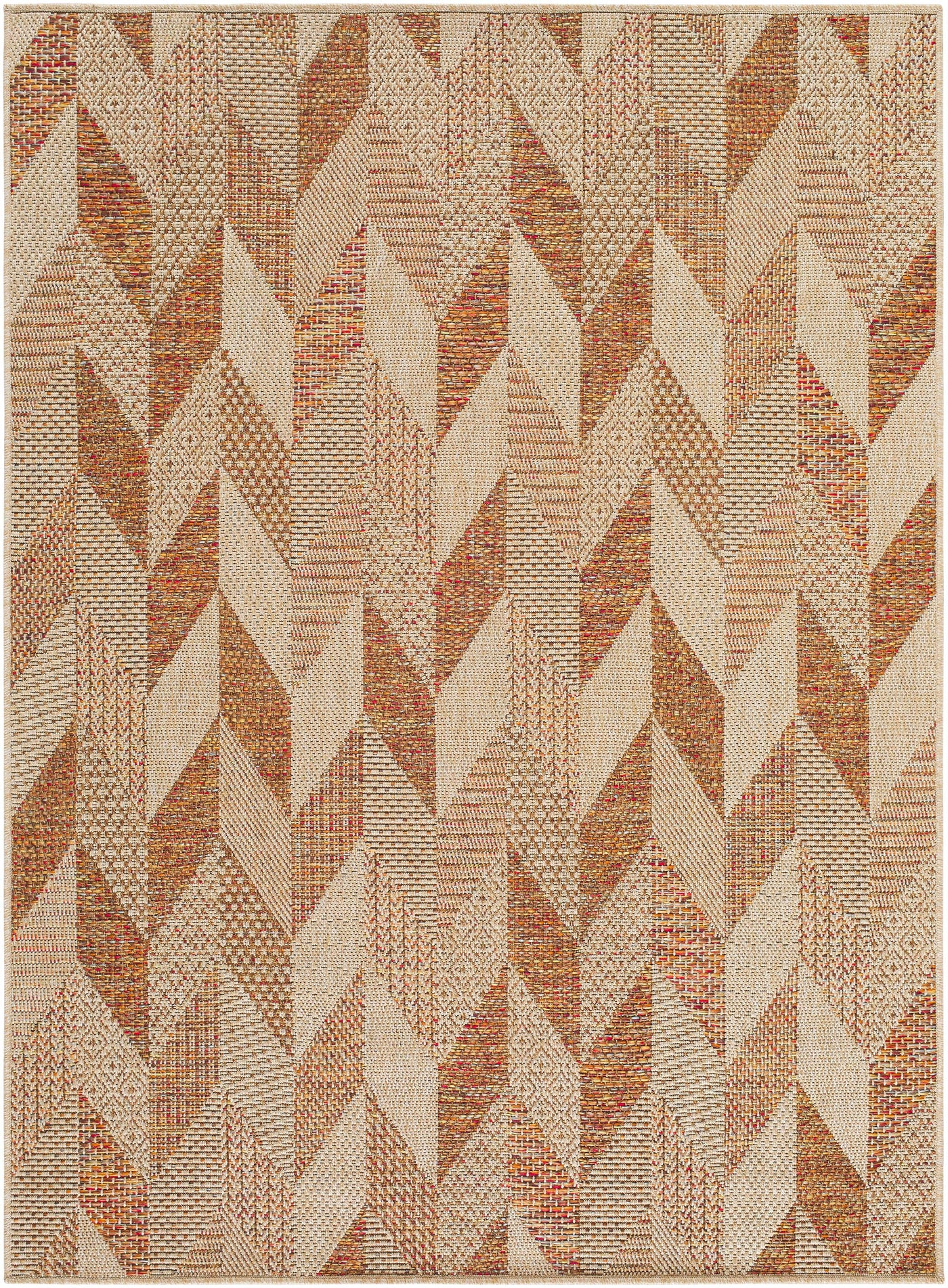 Andrea Burnt Sienna Outdoor Area Rug by Boutique Rugs