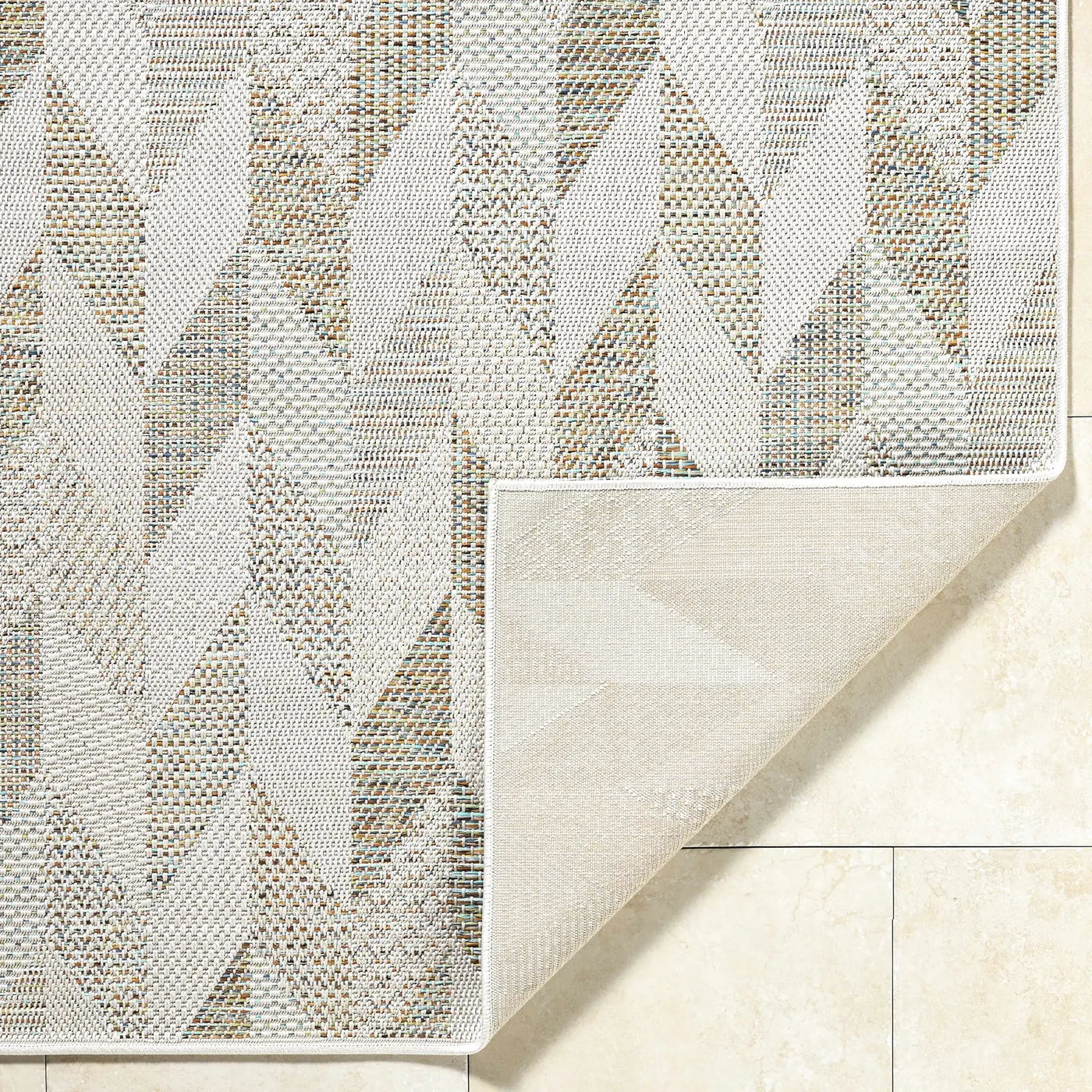 Andrea Ivory Outdoor Area Rug by Boutique Rugs