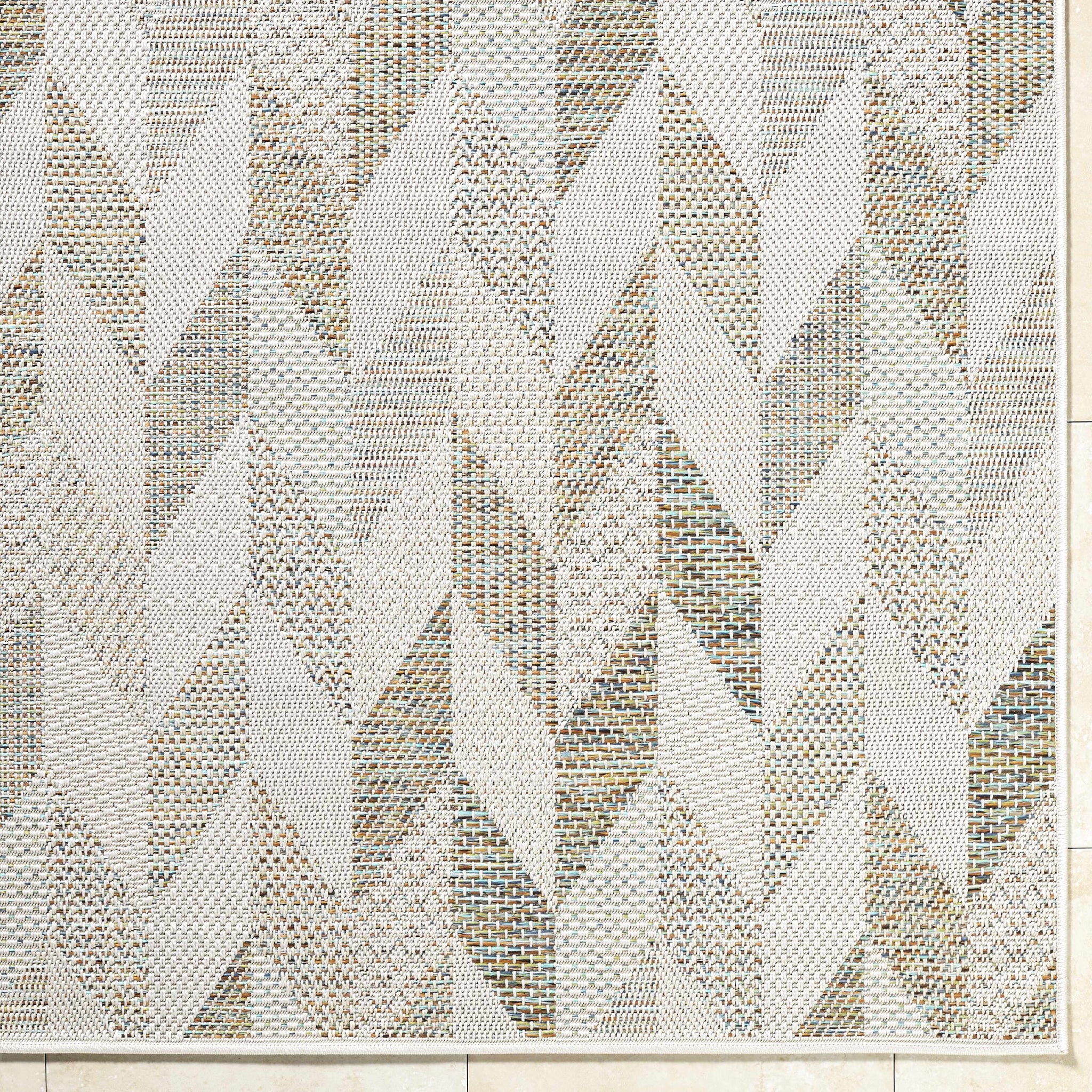Andrea Ivory Outdoor Area Rug by Boutique Rugs