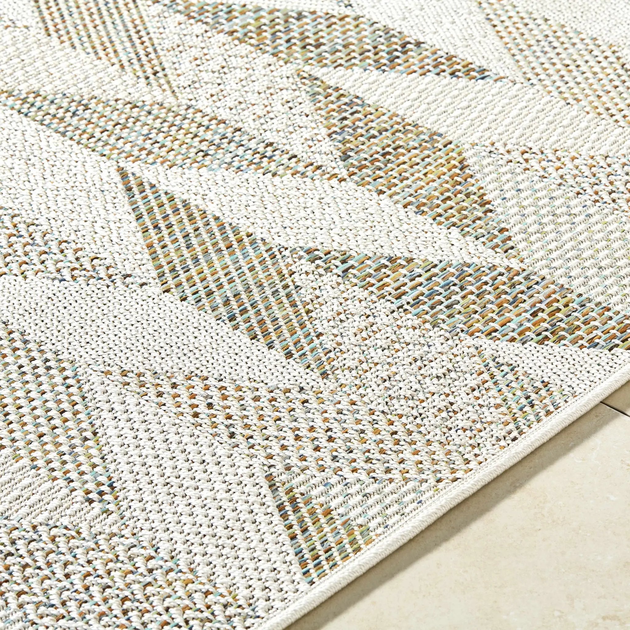 Andrea Ivory Outdoor Area Rug by Boutique Rugs