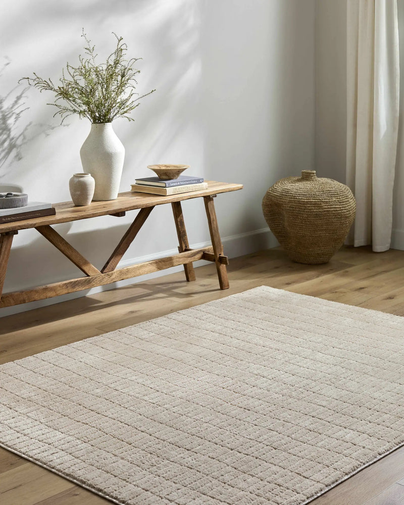 Cascade Dark Beige Area Rug by Boutique Rugs