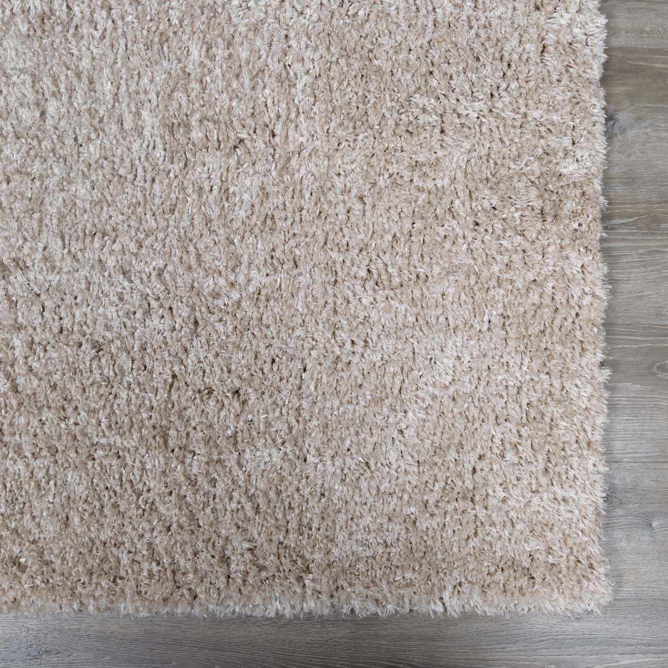 Siari Solid Oatmeal Shag Rug by Boutique Rugs