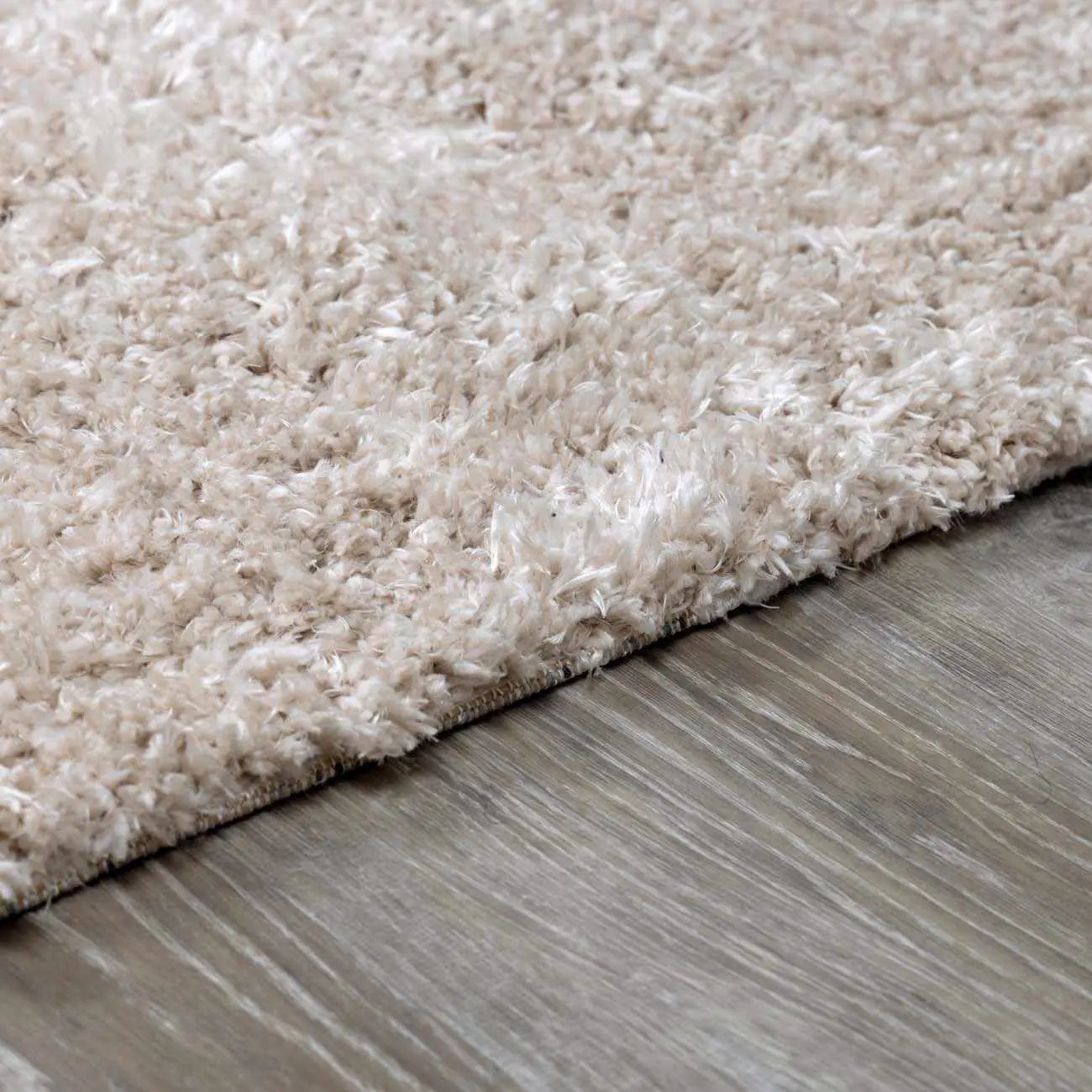 Siari Solid Oatmeal Shag Rug by Boutique Rugs