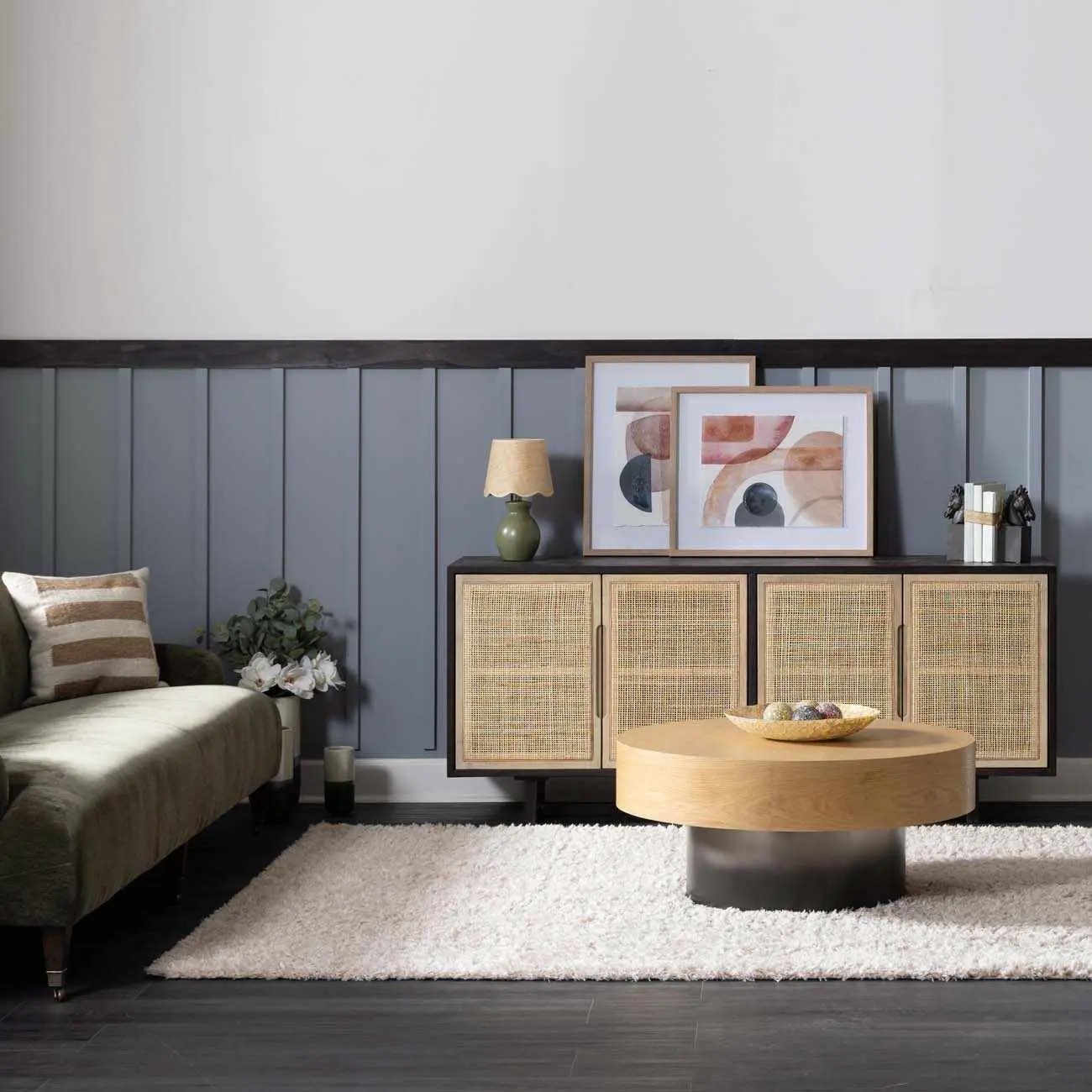 Siari Solid Oatmeal Shag Rug by Boutique Rugs