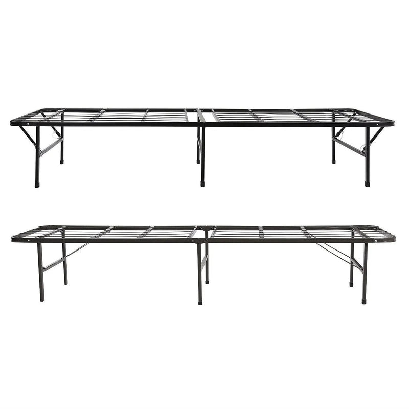Twin size Black Metal Platform Bed Frame by HomePacific