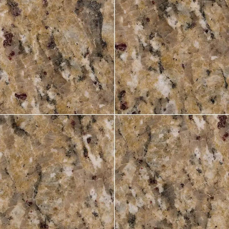 New Venetian Gold Polished Granite Tiles 12x12 by MSI Surfaces