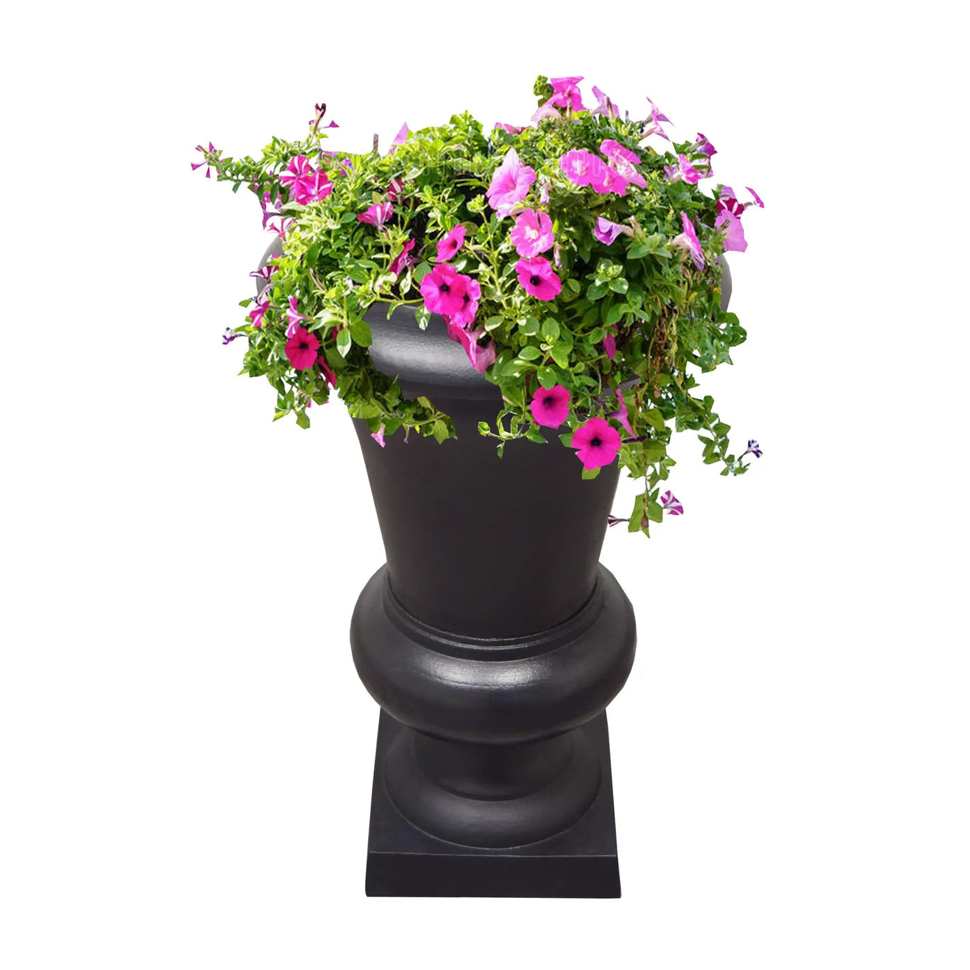Ornate Round Cast Aluminum Metal 40-in Bird Bath Planter Vase Combo by Sharicks