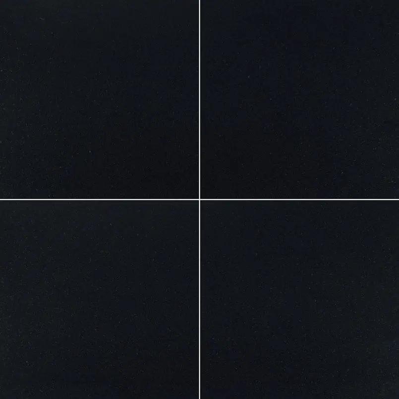 Premium Black Polished Granite Tiles 12x12 by MSI Surfaces