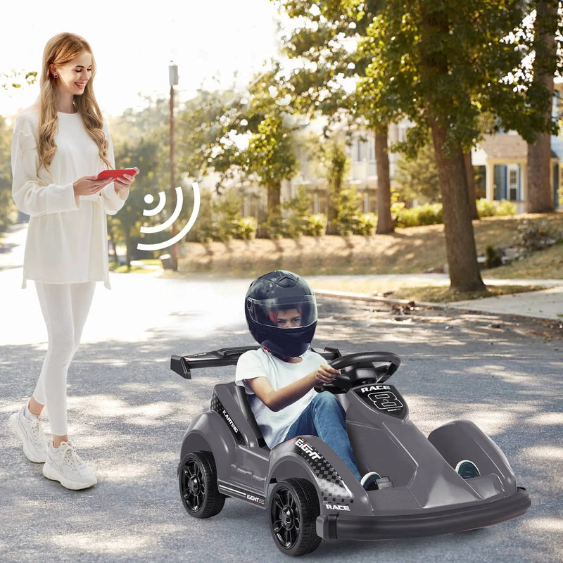 6V Kids Ride On Go Cart with Remote Control and Safety Belt by DirectDeals