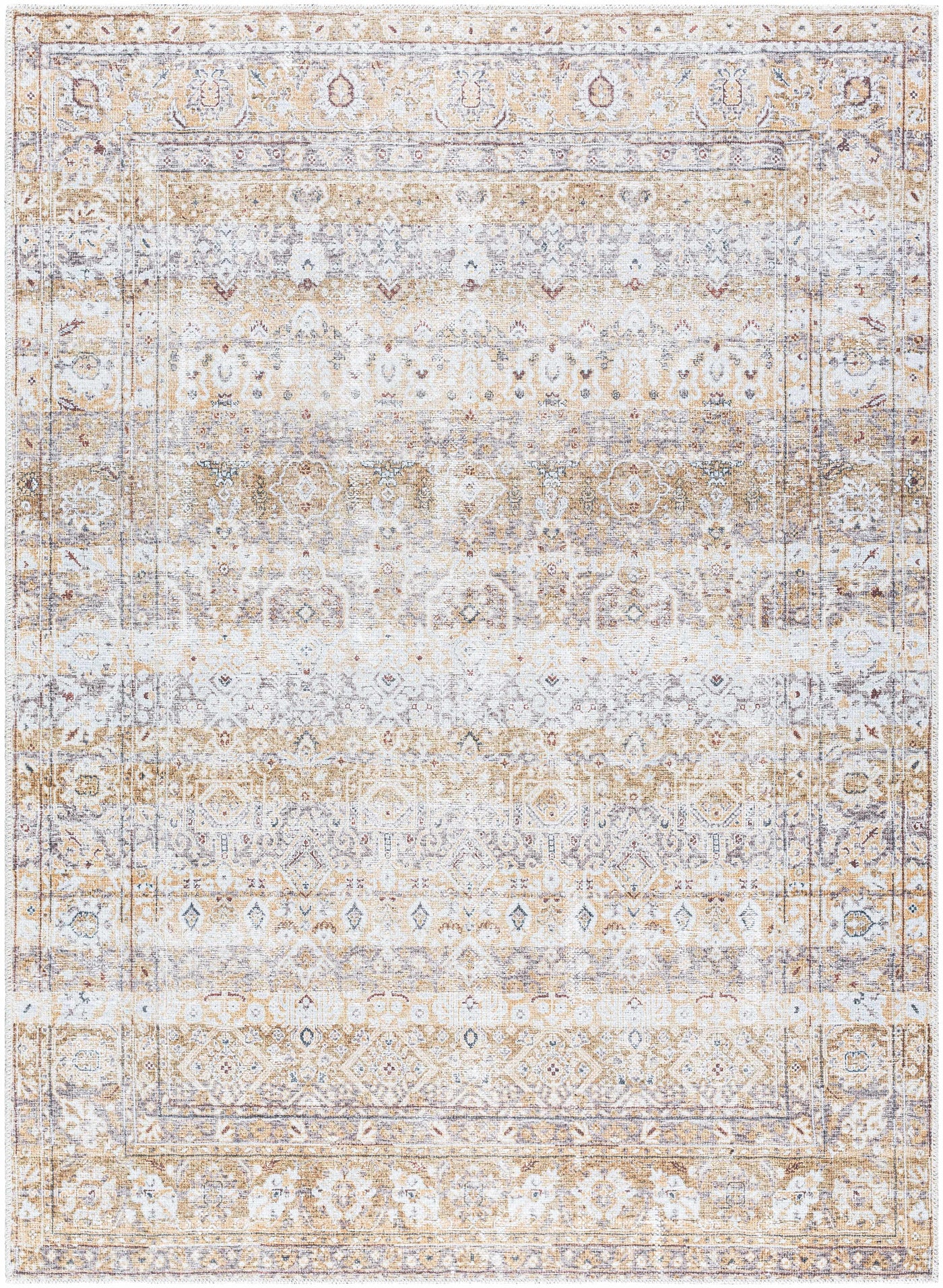 Tywin Vintage Flat Pile Washable Rug by Boutique Rugs
