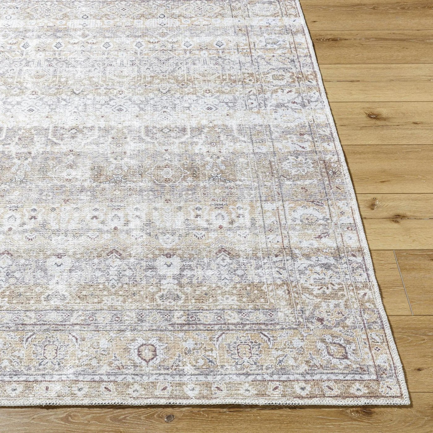 Tywin Vintage Flat Pile Washable Rug by Boutique Rugs