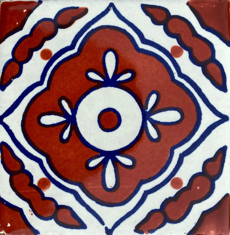 Toledo Terracotta Y Azul by Place Of Clay