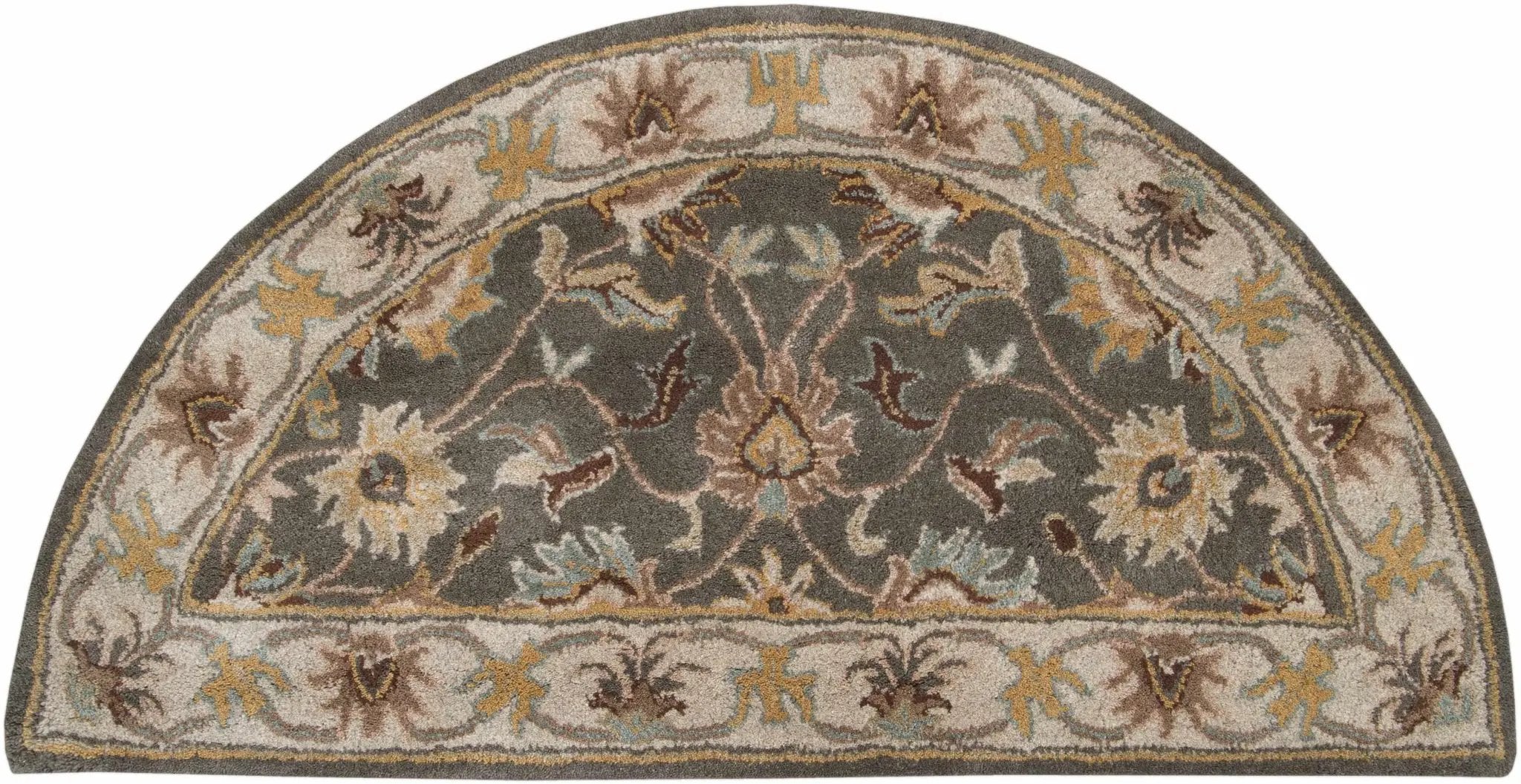 Cherryfield Hand Tufted Taupe Wool Rug by Boutique Rugs
