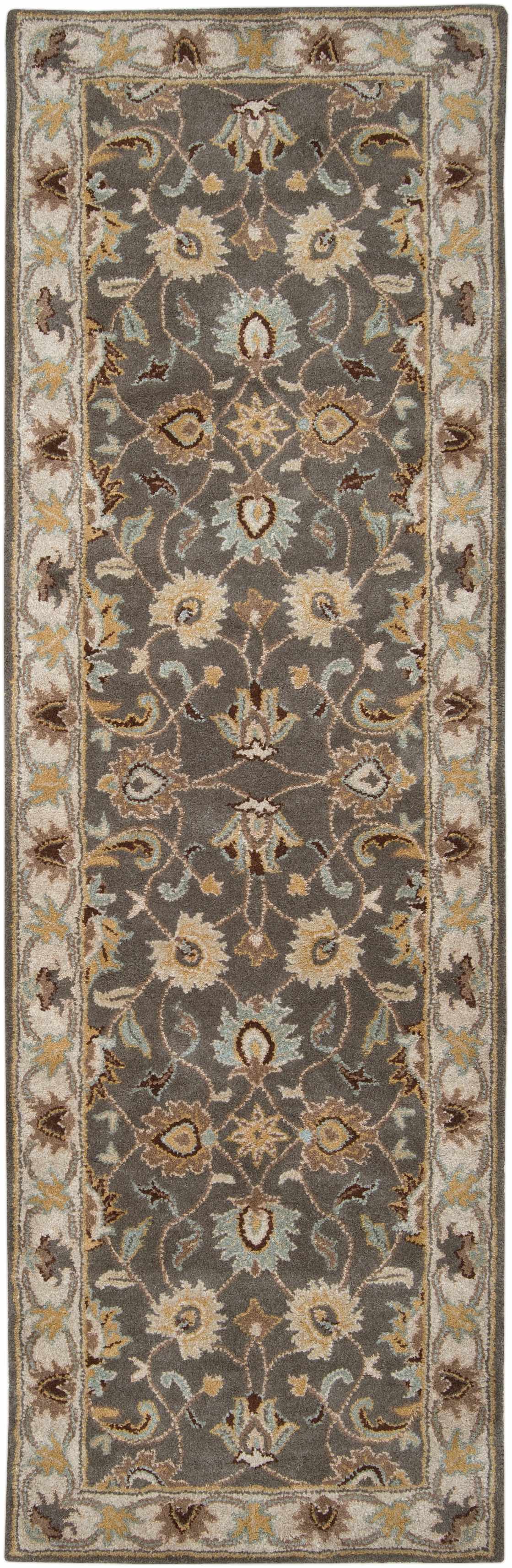 Cherryfield Hand Tufted Taupe Wool Rug by Boutique Rugs