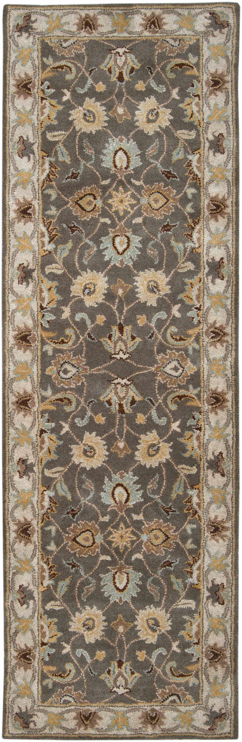 Cherryfield Hand Tufted Taupe Wool Rug by Boutique Rugs