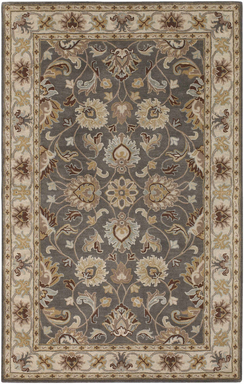 Cherryfield Hand Tufted Taupe Wool Rug by Boutique Rugs