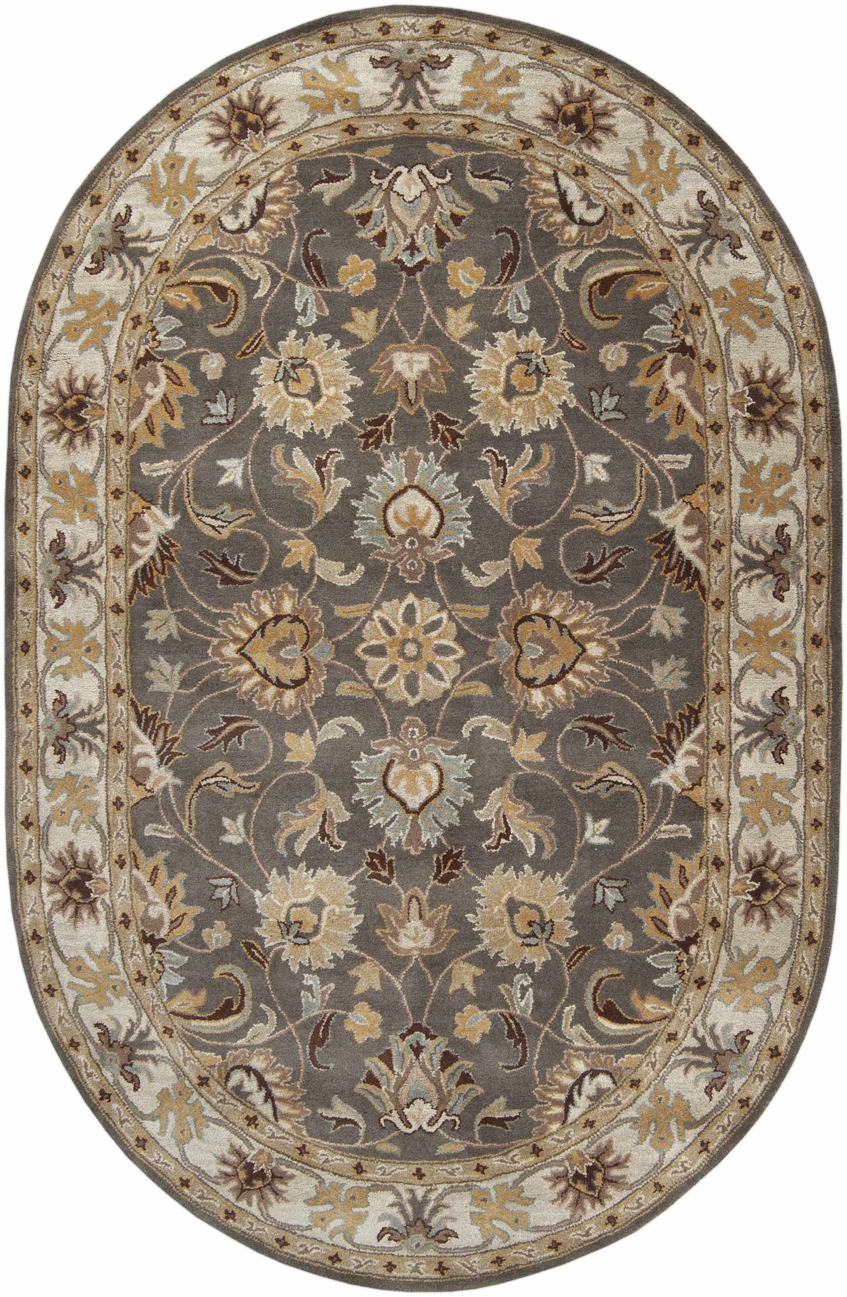 Cherryfield Hand Tufted Taupe Wool Rug by Boutique Rugs