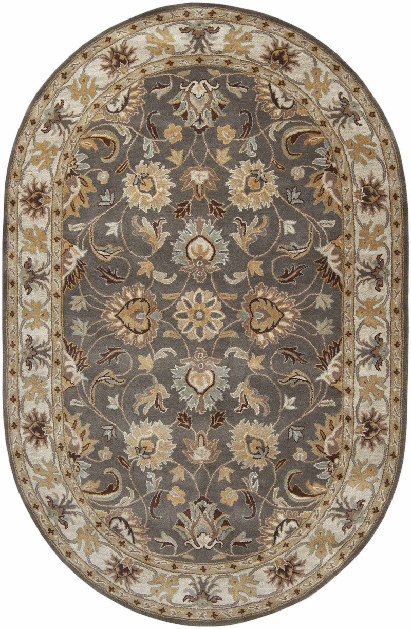 Cherryfield Hand Tufted Taupe Wool Rug by Boutique Rugs