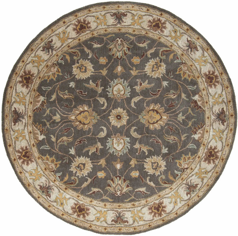 Cherryfield Hand Tufted Taupe Wool Rug by Boutique Rugs