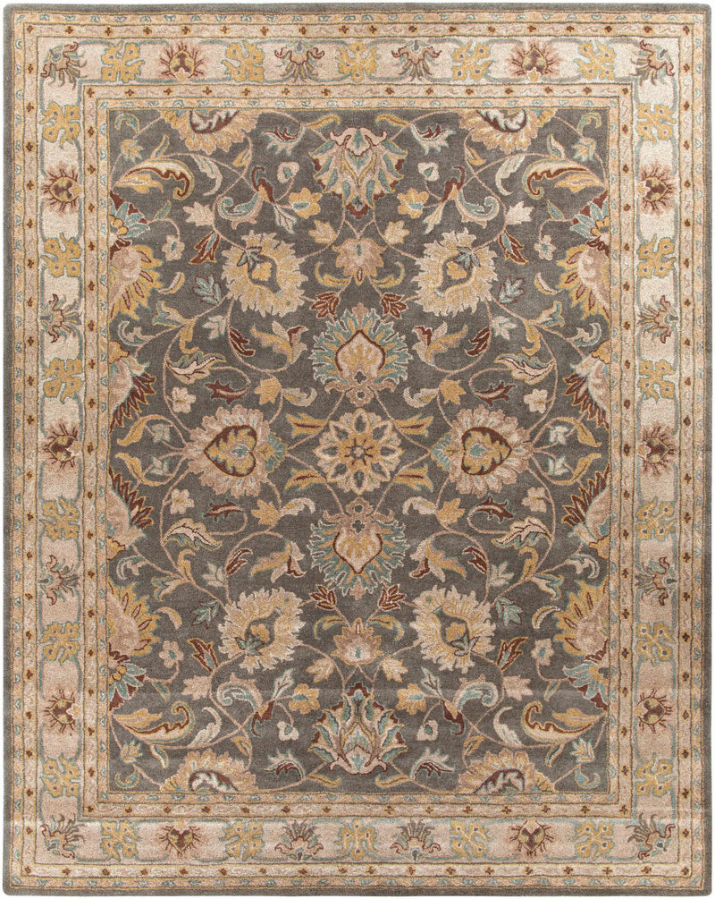 Cherryfield Hand Tufted Taupe Wool Rug by Boutique Rugs