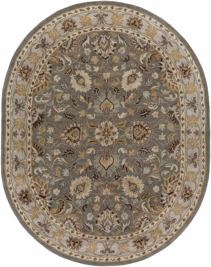 Cherryfield Hand Tufted Taupe Wool Rug by Boutique Rugs