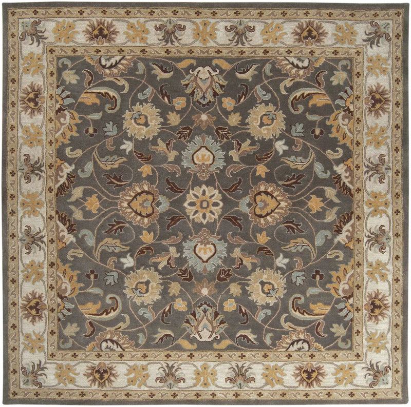Cherryfield Hand Tufted Taupe Wool Rug by Boutique Rugs