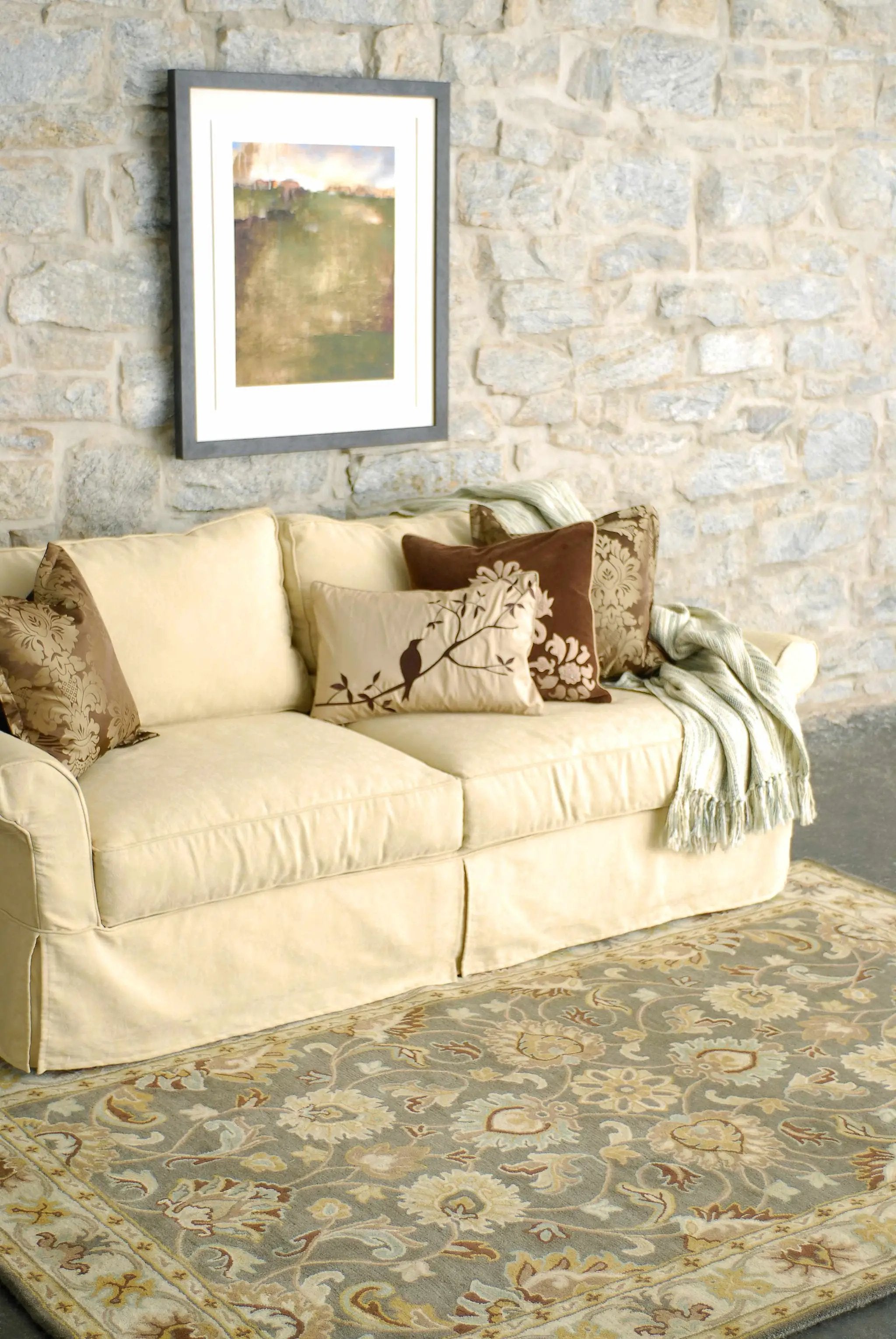Cherryfield Hand Tufted Taupe Wool Rug by Boutique Rugs