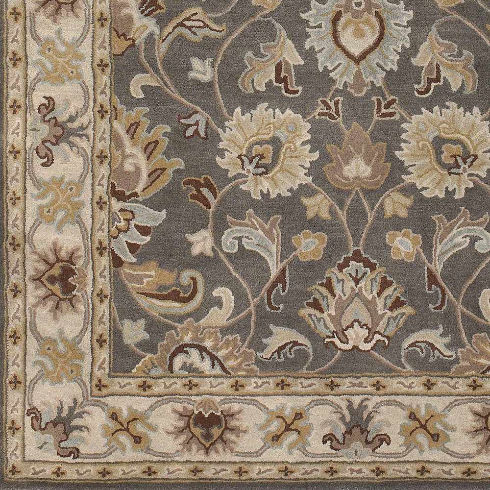 Cherryfield Hand Tufted Taupe Wool Rug by Boutique Rugs