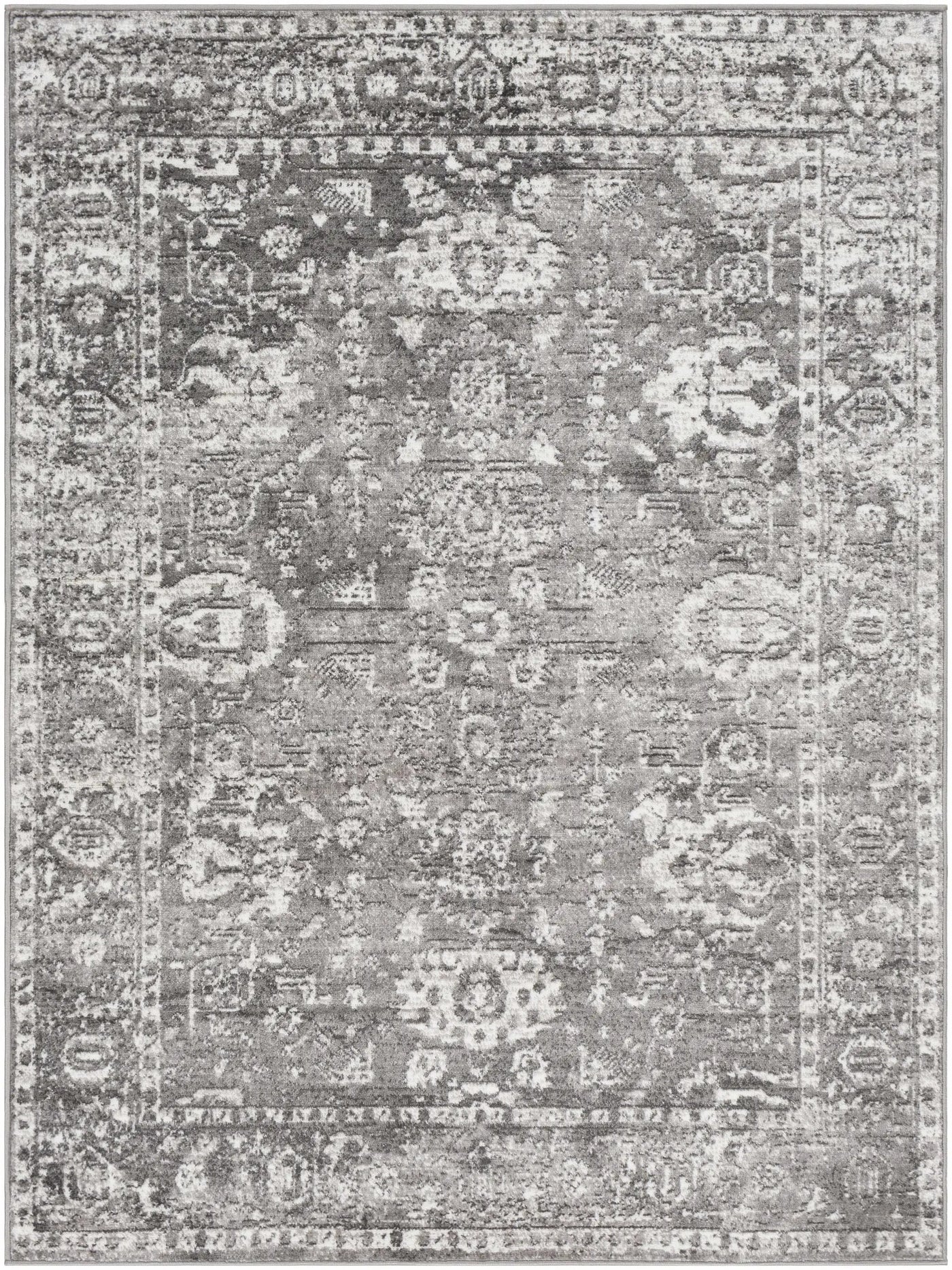Tripp Distressed Gray Rug by Boutique Rugs
