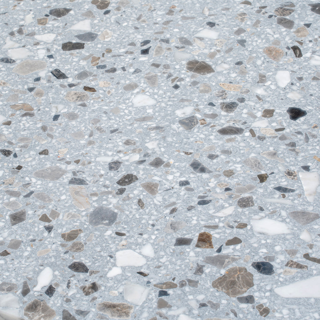 Sample-Gray Beige 24x24 Honed Square Terrazzo Large Format Tile (2 pack, 7.75 sq ft/case), photo 6 of 7