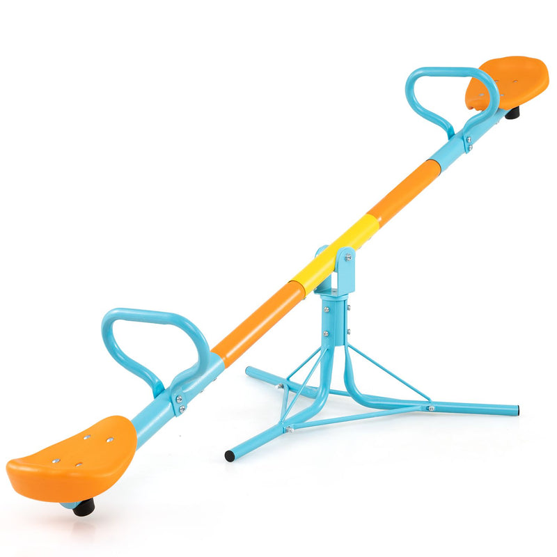 Kids Seesaw Swivel Children Teeter Totter Outdoor Play Set for 2 Children, photo 9 of 9