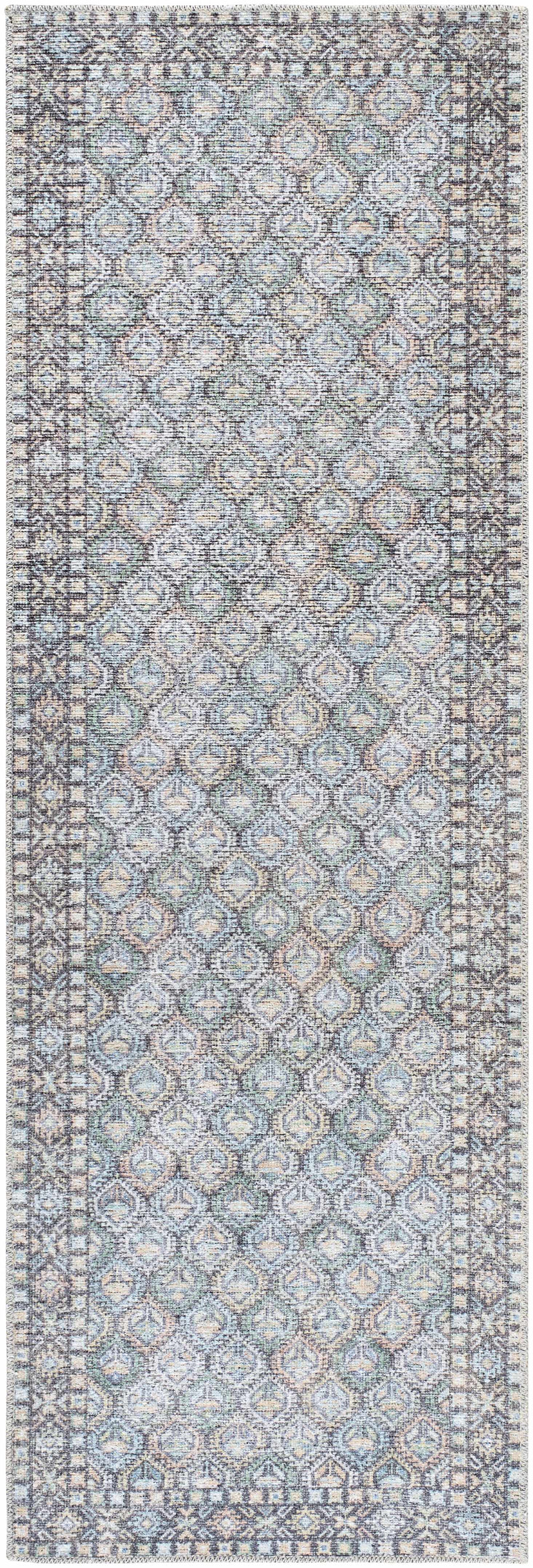 Telma Medium Green Washable Area Rug by Boutique Rugs