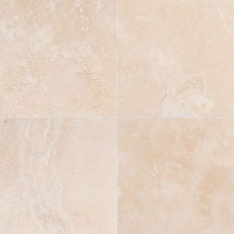 Tuscany Beige Honed Travertine Tiles 18x18 by MSI Surfaces